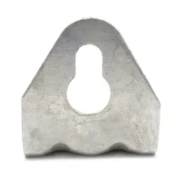 گونیا 90 درجه فلزی دو سوراخ ضخامت 1.5 میلی‌متر بسته 25 عددی