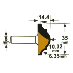 تیغ پروفیل کلاسیک آردن مدل 1-171215