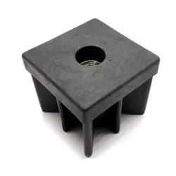 درپوش پلاستیکی مهره دار m14 مربعی 50*50 میلی‌متر کد 00202609