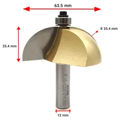 تیغ منحنی لبه بلبرینگی اورفرز آردن مدل 305281