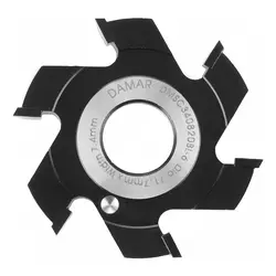 توپی فرز لبه چسبان چپ گرد دامار مدل DMSC340820BL-6