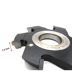 توپی فرز لبه چسبان چپ گرد دامار مدل DMSC340820BL-6