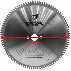 تیغ اره MDF بر Taza قطر 30 سانتی‌متر 96 دندانه گرید سوپر مدل CSB-MSC30096