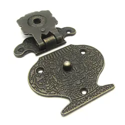 چفت آنتیک دکمه ای طول 80 میلی‌متر