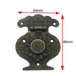 چفت آنتیک دکمه ای طول 80 میلی‌متر