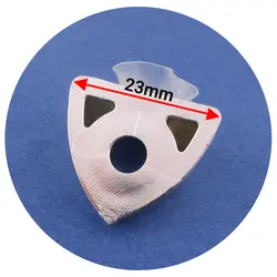 زیر طبقه پلاستیکی بهسازان مدل B133 کروم بسته 50 عددی