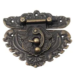 چفت آنتیک کلنگی 67 میلی متر مدل خفاشی بسته 2 عددی