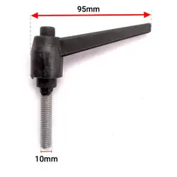 دسته اهرمی پلاستیکی پیچ دار m10 کد 00202296