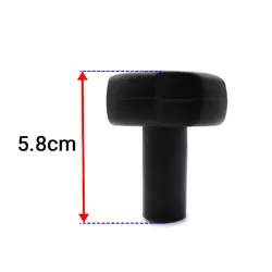 گل مهره پلاستیکی چهار پر لوکا m8 قطر 50 میلی‌متر