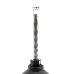 پایه گرد آهنی مفصلی قطر 78 میلی‌متر m14 کد 00202038