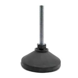 پایه گرد آهنی m12 قطر 100 میلی‌متر کد 103801