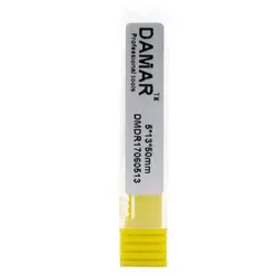 تیغ شیارزن مارپیچ سه پر آلومینیوم بر دامار مدل DMDR17060513