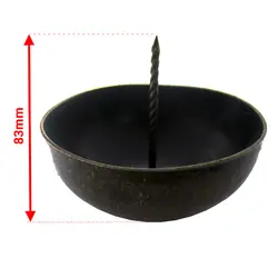 گل میخ درب آنتیک زیتونی قطر 100 میلی‌متر