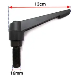 دستگیره اهرمی فلزی پیچ دار m16 کد 101551