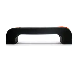 دستگیره پلاستیکی مشکی نگین دار طول 137 میلی‌متر کد 00202338