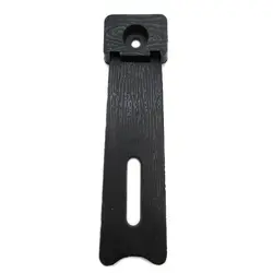 پایه قاب عکس پلاستیکی مشکی طول 95 میلی‌متر بسته 8 عددی