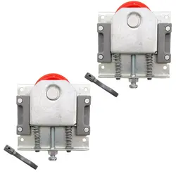 قرقره درب ریلی 80 کیلویی بسته 2 عددی