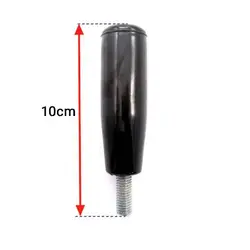 دسته دنده مخروطی باکالیت پیچ دار طول 10 سانتی‌متر m10 کد 00202349