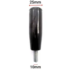 دسته دنده مخروطی باکالیت پیچ دار طول 10 سانتی‌متر m10 کد 00202349