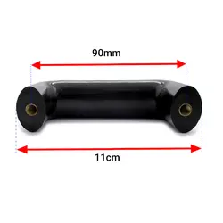 دستگیره باکالیت مشکی U شکل طول 110 میلی‌متر کد 00101418