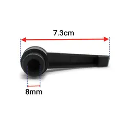 دستگیره اهرمی فلزی مهره دار m8 کد 00202313