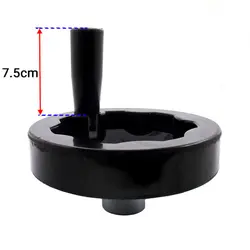 دسته فلکه باکالیت گرد تاشو قطر 15 سانتی‌متر کد 00101522