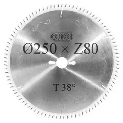 تیغ اره MDF بر 80 دندانه قطر 25 سانت انسی مدل LHS0-06888