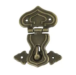 چفت آنتیک تزیینی قفل دار بسته 2 عددی