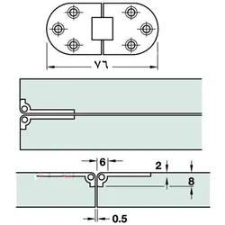 لولا چرخ خیاطی مخصوص نقره ای