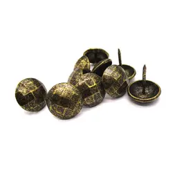 گل میخ زیتونی طرح اسکوئر طول 19 قطر 16 میلی‌متر بسته 10 عددی