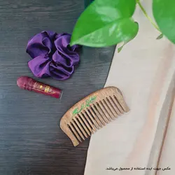 شانه چوبی طول 13 سانتی‌متر