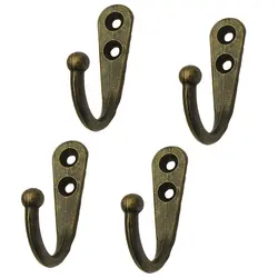 قلاب جاکلیدی دو پیچ خزینه دار بسته 4 عددی