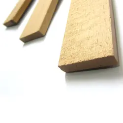 پروفیل چوبی راش اعلا 5 در 30 میلی‌متر طول 80 سانتی‌متر بسته 2 عددی