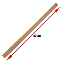 پروفیل چوبی راش اعلا 5 در 30 میلی‌متر طول 80 سانتی‌متر بسته 2 عددی