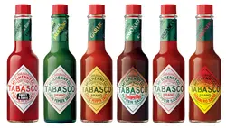 تاباسکو - سس سبز و قرمز
