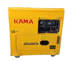 موتور برق سایلنت استارتی دیزل سه فاز 6.5کیلو وات کاما مدل KDE8800HTN
