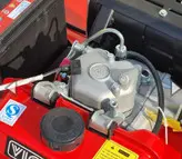 تیلر کلتیواتور 12 اسب استارتی دیزلی ویکتور با موتور کاما مدل GT1350DE