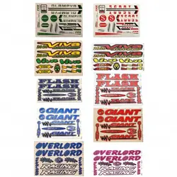 استیکر دوچرخه بسته 100 عددی