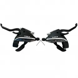 دسته دنده كلاجدار دوچرخه اوکی طرح شيمانو مدل خفاشی A 7SP - بسته 2 عددی