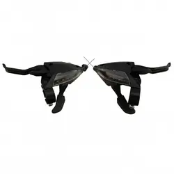 دسته دنده کلاجدار دوچرخه طرح شیمانو مدل خفاشی 7SP-بسته 2 عددی