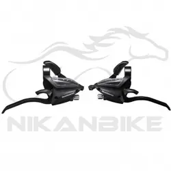 دسته دنده کلاجدار دوچرخه شیمانو مدل 8SP - بسته دو عددی