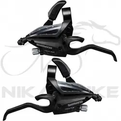 دسته دنده کلاجدار دوچرخه شیمانو مدل 7SP EF500 - بسته 2 عددی