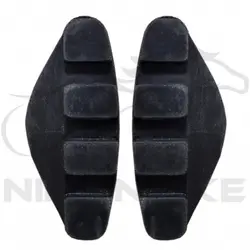 لقمه ترمز دوچرخه مدل بچگانه طرح کورسی - بسته 2 عددی