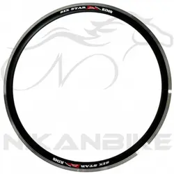 طوقه دوچرخه سایز 26 مدل 36 سوراخ مثلثی SIX STAR A