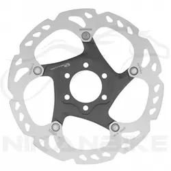 روتور دیسک دوچرخه شیمانو مدل 6 پیچ Shimano Deore XT SM RT86 160