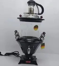 سماور شیشه ای رومانتیک هوم مدل SAM32S