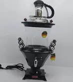 سماور شیشه ای رومانتیک هوم مدل SAM32S