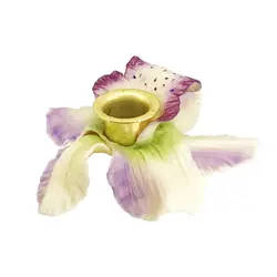 جاشمعی دستساز فرزیا طرح گل ارکیده مدل 15842