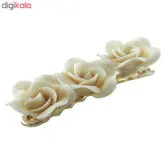گیره مو گالری عزیزی طرح رز مدل GZ98249