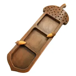 ظرف مزه خوری دستساز گالری عزیزی طرح بلوط مدل 15840